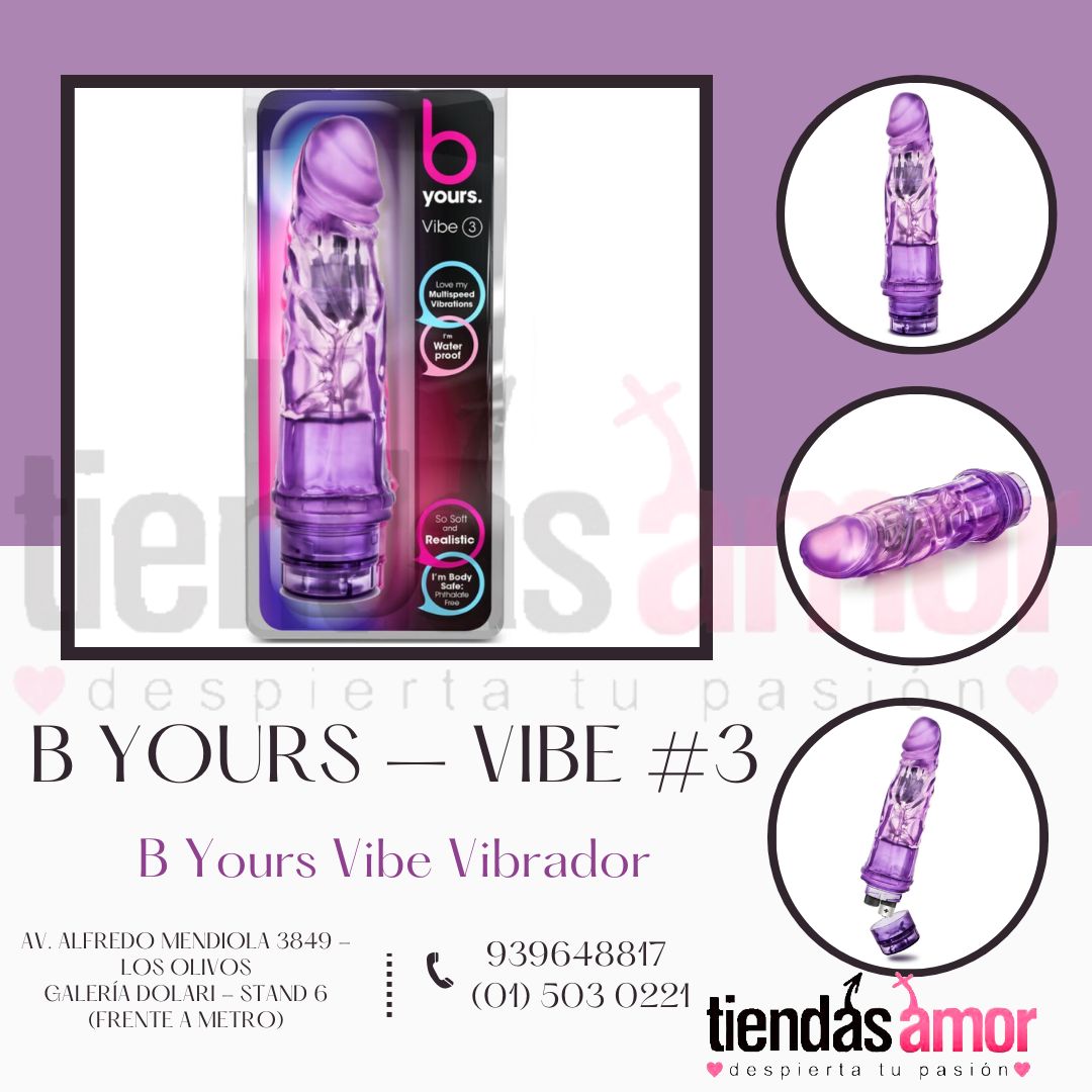 B Yours Vibe 3 VIBRADOR